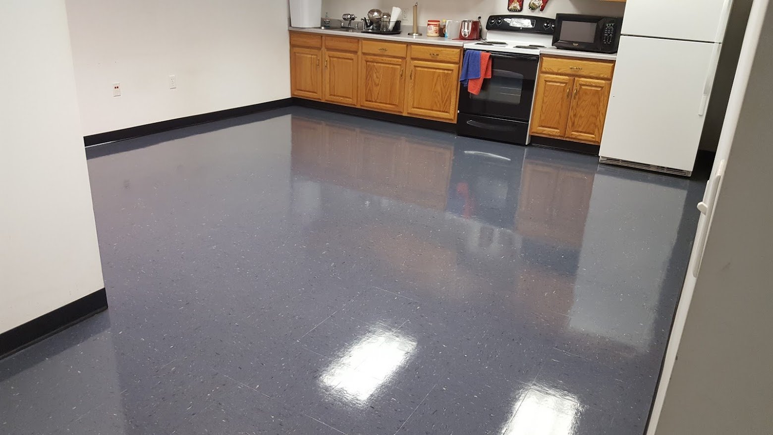 Example 2 Refinished VCT